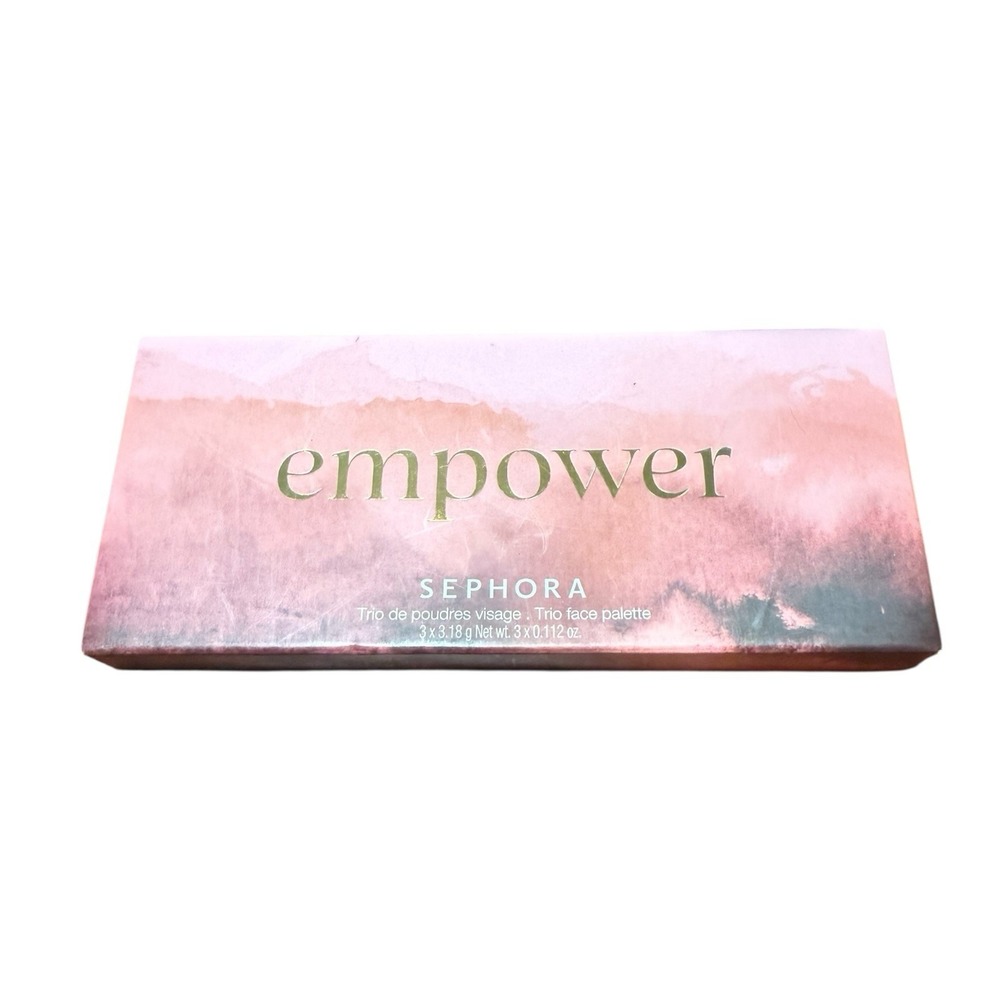 SEPHORA‎ COLLECTION Trio Face Palette Empower Makeup Eyeshadow Limited Edition